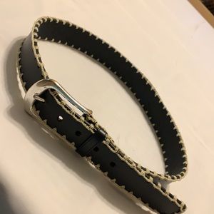 Edged Black Belt